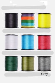 Hook Drop Spinning Wheel Fishing Line (Option: Grey-5.0)