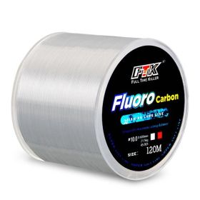 Nylon Thread Multicolor Fishing Line 120 M (Option: White-Number7)